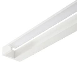 Arcchio LED-seinävalaisin Jora, 90 cm, valkoinen, kääntyvä, IP44