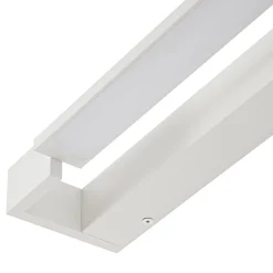 Arcchio LED-seinävalaisin Jora, 60 cm, valkoinen, kääntyvä, IP44