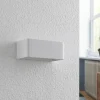 Arcchio LED-seinävalaisin Karam, 20 cm, valkoinen, metalli, ylös/alasvalo