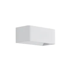 Arcchio LED-seinävalaisin Karam, 20 cm, valkoinen, metalli, ylös/alasvalo