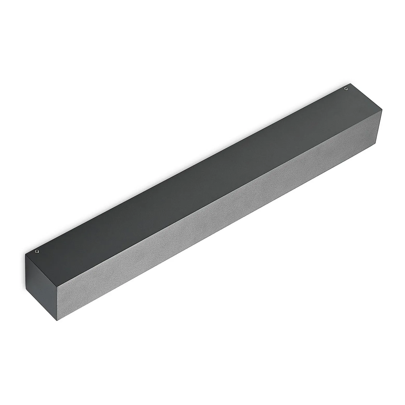 Arcchio LED-seinävalaisin Lengo, 50 cm, 1-lamppuinen, antrasiitti, CCT