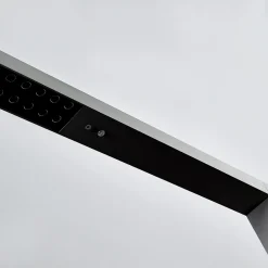 Arcchio LED-toimiston lattiavalaisin Jolinda, hopea, CCT, anturi,