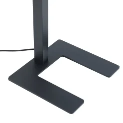 Arcchio LED-toimiston lattiavalaisin Jolinda, T-muoto, musta, 4000 K