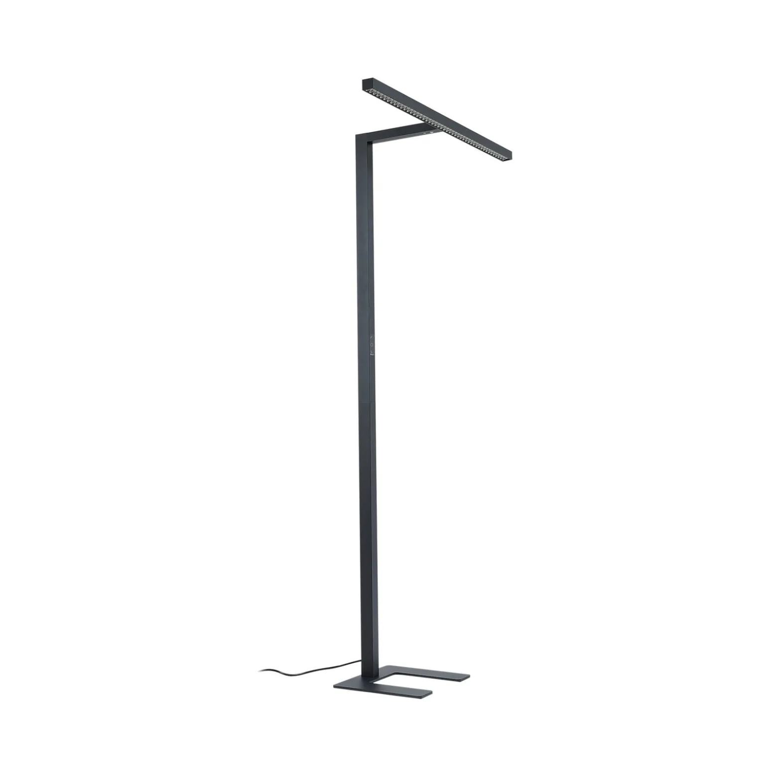Arcchio LED-toimiston lattiavalaisin Jolinda, T-muoto, musta, 4000 K