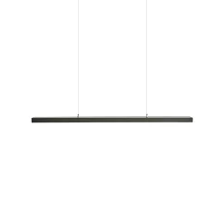 Arcchio LED toimisto-riippuvalaisin Jolinda, musta, 118cm, ylös/alas,