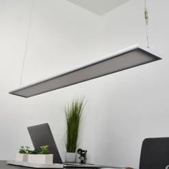 Arcchio LED toimisto-riippuvalaisin Samu, ylös/alas, himmennettävä, alumiini