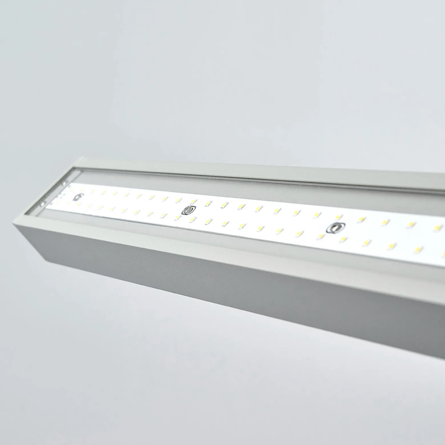 Arcchio LED-toimistovalaisin Jolinda, 2 kpl, hopea, 4000 K