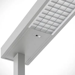 Arcchio LED-toimistovalaisin Susi, hopea, anturi, himmennin, CCT-arvo