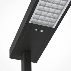 Arcchio LED-toimistovalaisin Susi, musta, anturi, kosketushimmennin