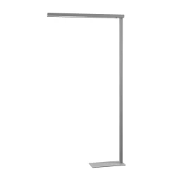 Arcchio LED toimistovalaisin Tamilo, hopea, metalli, 194cm