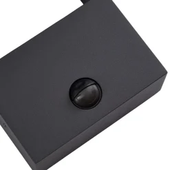 Arcchio LED-ulkoseinälamppu Kovato, liiketunnistin, tummanharmaa, IP65