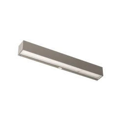 Arcchio LED-ulkoseinälamppu Lengo, 50 cm, 1-lamppuinen, harmaa, CCT