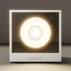 Arcchio LED-ulkoseinälamppu Tassnim, 1-lamppuinen, valkoinen, IP65