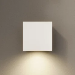Arcchio LED-ulkoseinälamppu Tassnim, 1-lamppuinen, valkoinen, IP65