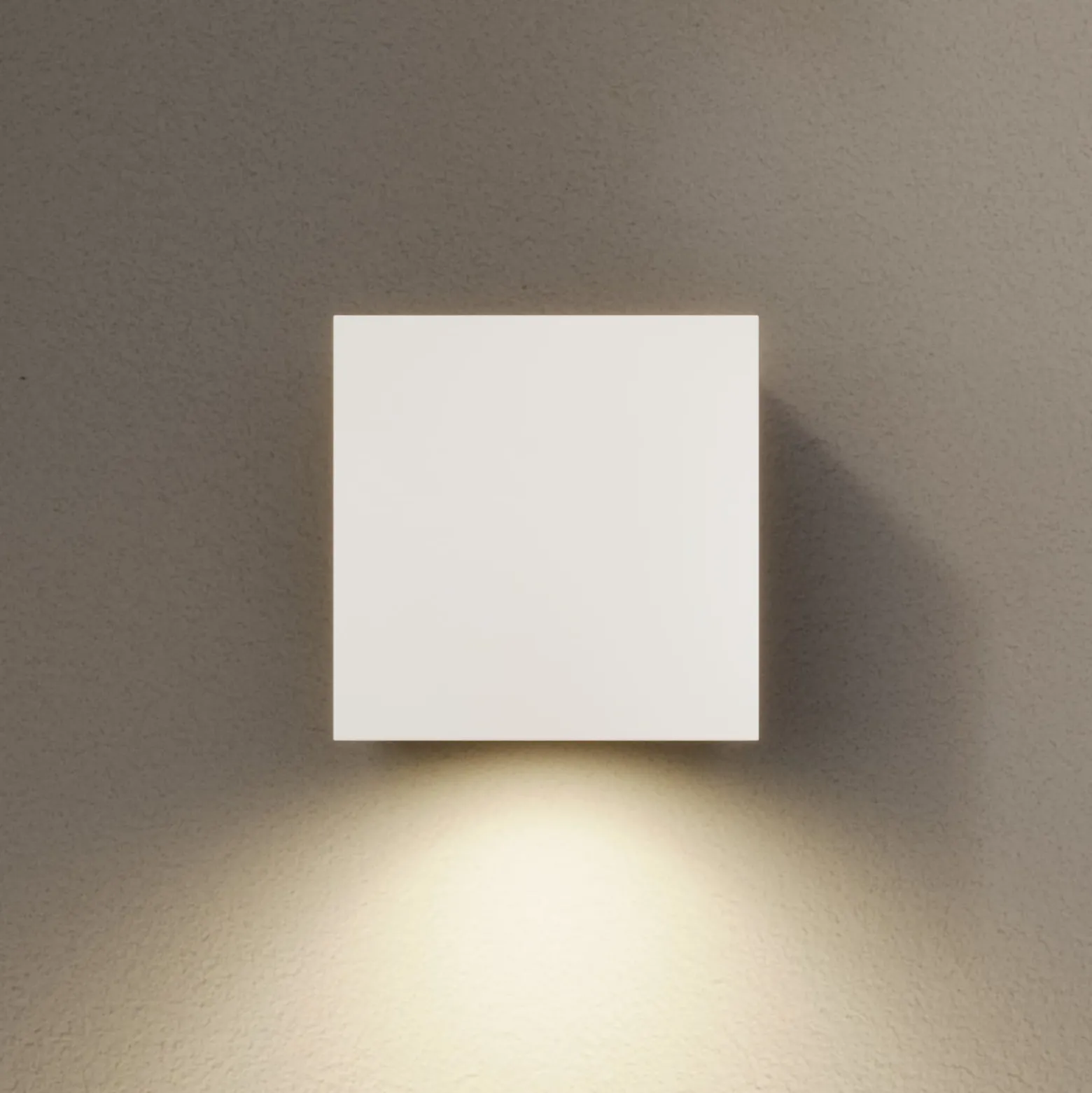 Arcchio LED-ulkoseinälamppu Tassnim, 1-lamppuinen, valkoinen, IP65