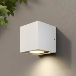 Arcchio LED-ulkoseinälamppu Tassnim, 1-lamppuinen, valkoinen, IP65