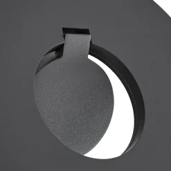 Arcchio LED-ulkoseinävalaisin Tovio, antrasiitti, käännettävä