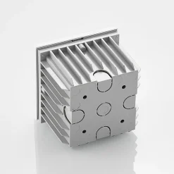 Arcchio LED upotettava seinävalaisin Zamo, valkoinen, 11 cm, metalli, IP65