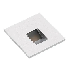 Arcchio LED uppoasennusvalaisin Vexi, 7,5 cm x 7,5 cm, hopea, CCT