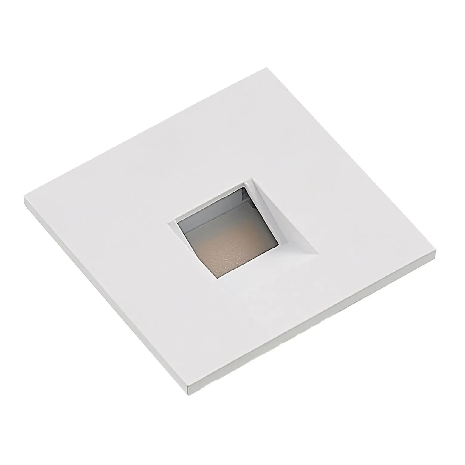 Arcchio LED uppoasennusvalaisin Vexi, 7,5 cm x 7,5 cm, valkoinen, CCT-arvo