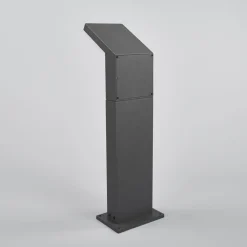 Arcchio LED-valaisin Yolena, anturi, 60 cm, antrasiittipunainen