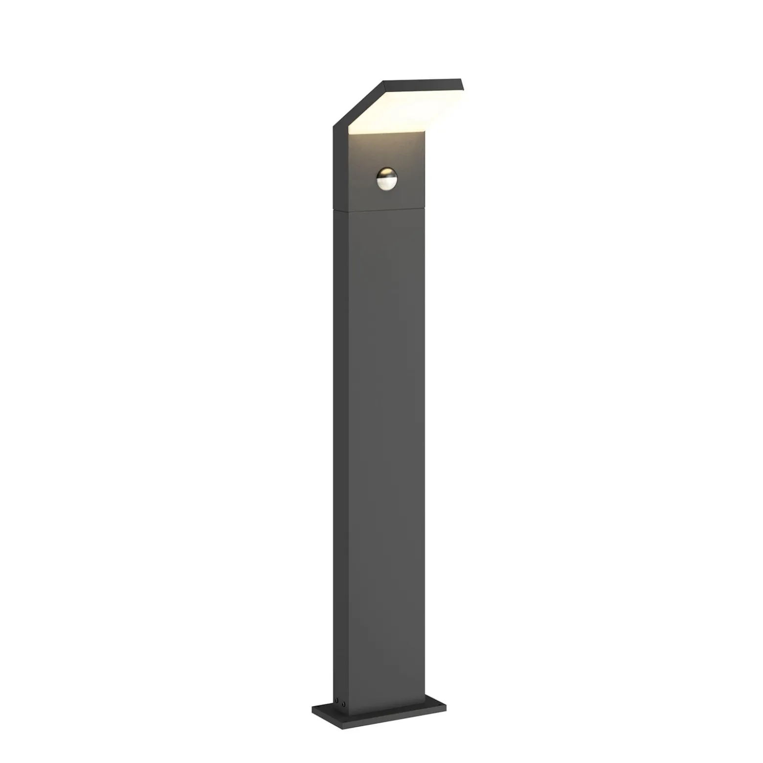Arcchio LED-valaisin Yolena, anturi, 100cm, antrasiittipunainen