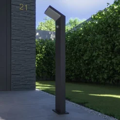 Arcchio LED-valaisin Yolena, anturi, 100cm, antrasiittipunainen
