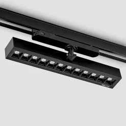 Arcchio Millay LED-kiskovalaisin musta 4000K