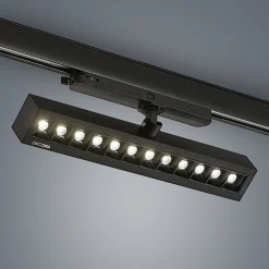 Arcchio Millay LED-kiskovalaisin musta 4000K