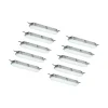 Arcchio Rao LED-kosteudenkestävä valaisin, pituus 61,8 cm, 10 kpl:n sarja