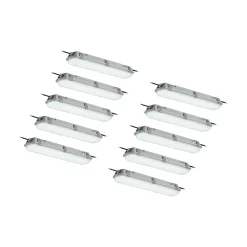 Arcchio Rao LED-kosteudenkestävä valaisin, pituus 61,8 cm, 10 kpl:n sarja