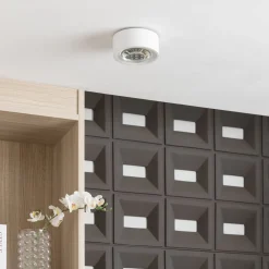 Arcchio Rotari LED-kattovalaisin, linssi, 1-valo kiinteä