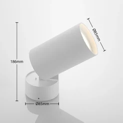 Arcchio Thabo -LED-kattospotti, säädettävä, 12,5W