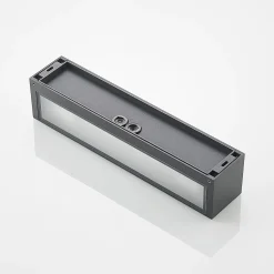 Arcchio ulkoseinälamppu LengoE27, 38 cm, antrasiitti, E27, IP54