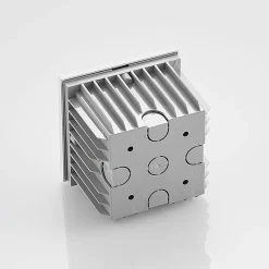 Arcchio upotettava seinävalaisin Zamo, G9, valkoinen, 12cm, metalli, IP65