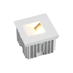 Arcchio upotettava seinävalaisin Zamo, G9, valkoinen, 12cm, metalli, IP65