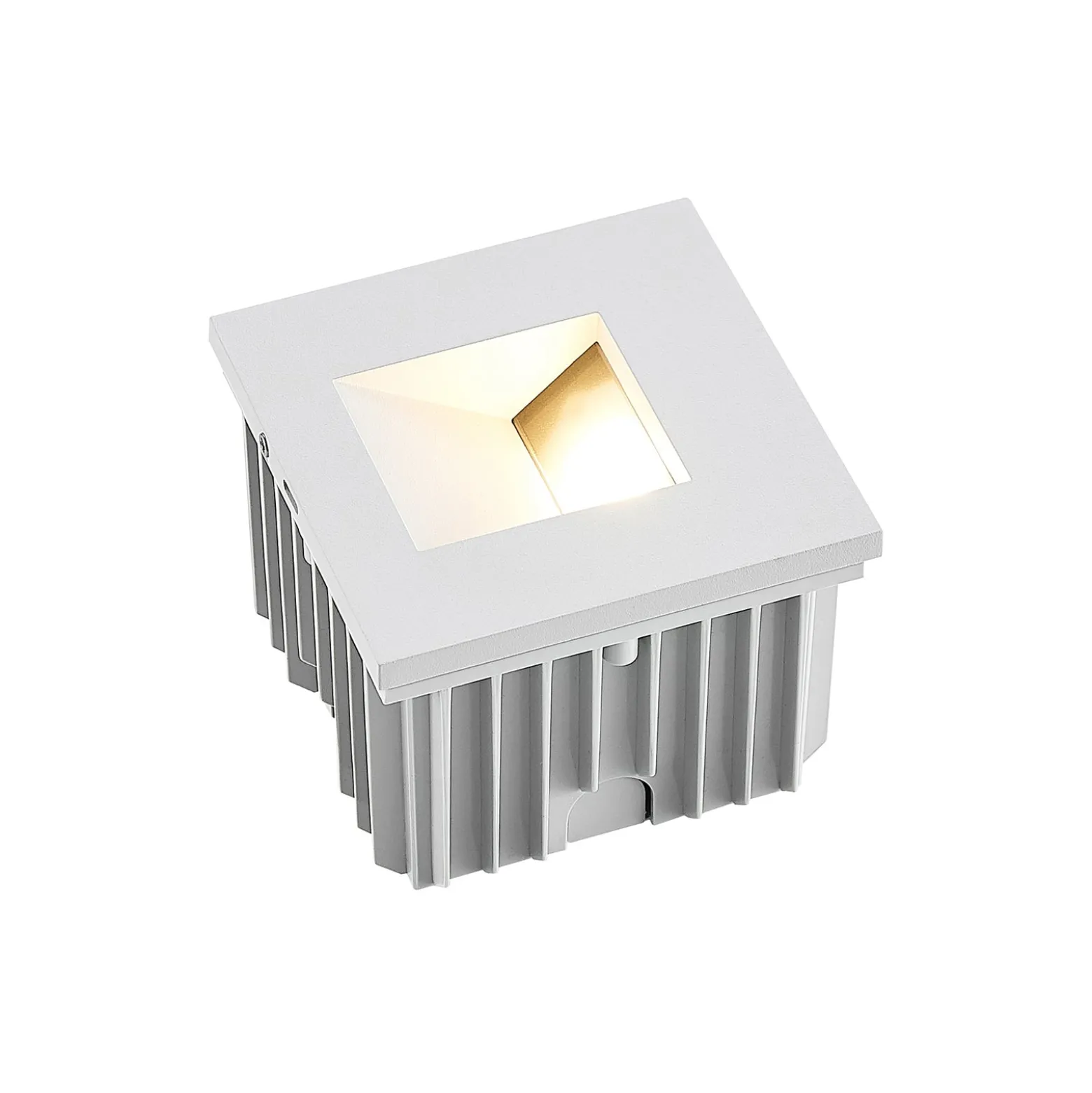 Arcchio upotettava seinävalaisin Zamo, G9, valkoinen, 12cm, metalli, IP65