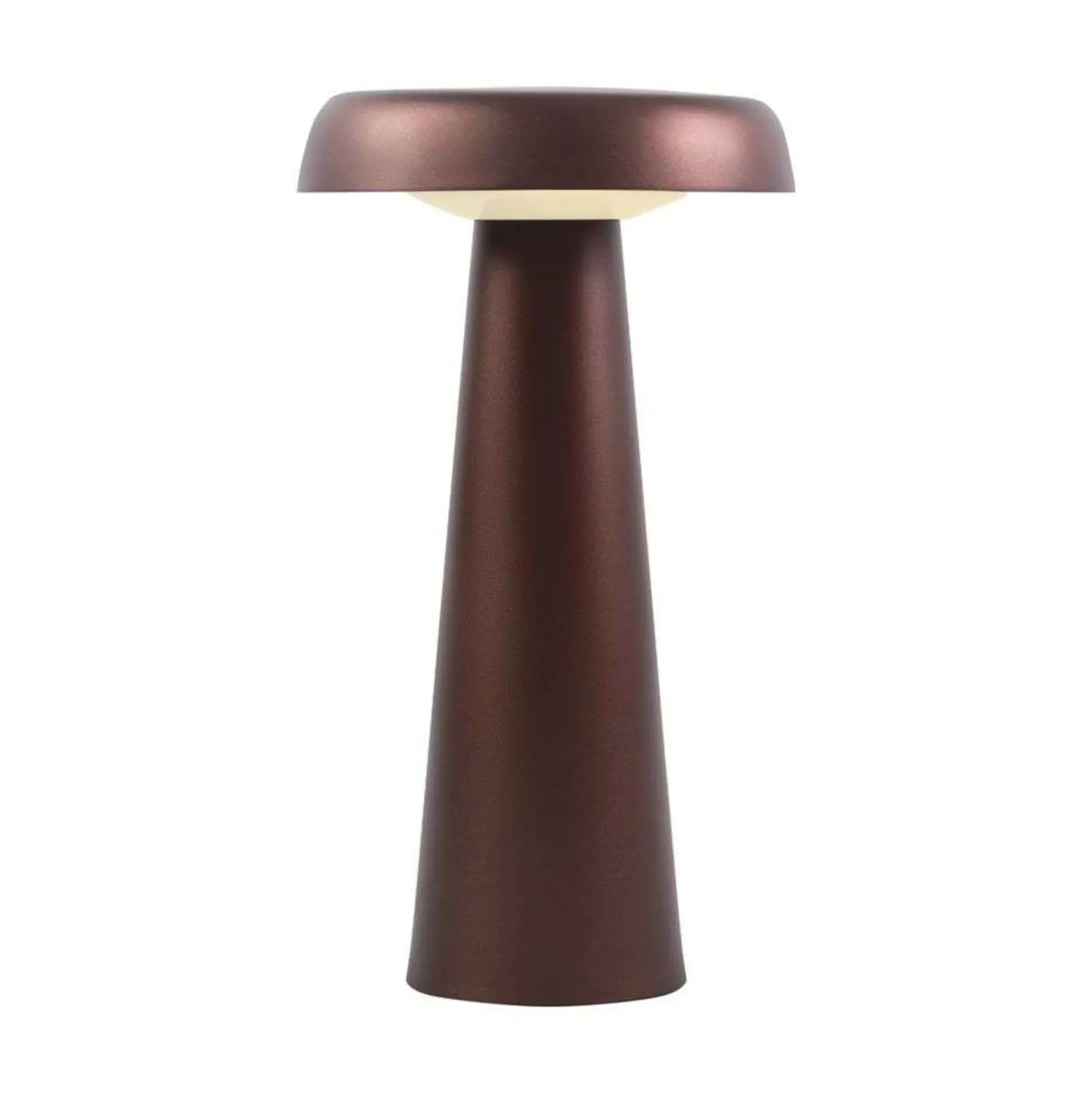 Arcello-LED-pöytälamppu, himmennys, messinki
