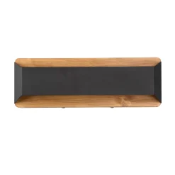 Arino LED-seinävalaisin, musta, leveys 35,2 cm