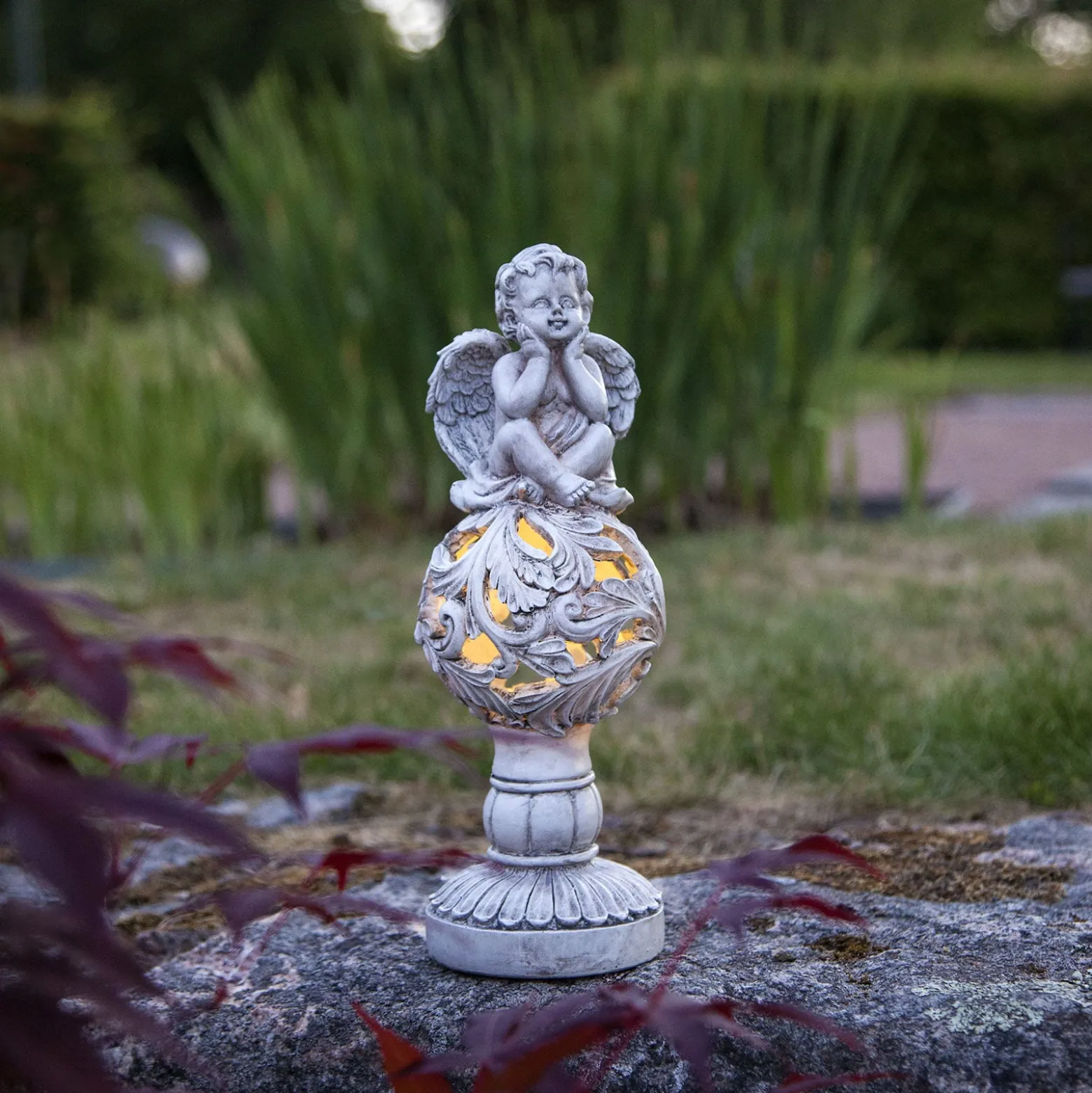 Aurinkokäyttöinen Angel-LED-valaisin