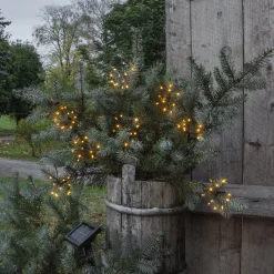 Aurinkokäyttöinen Firework-LED-valoketju