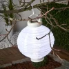 Aurinkokäyttöinen LED-lyhty Jerrit, 20 cm, valk.