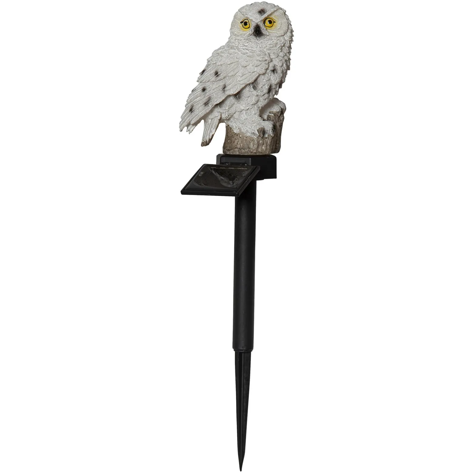 Aurinkokäyttöinen Owl-LED-valaisin maapiikillä