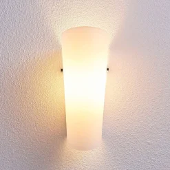 Aurora - elegantti seinävalaisin lasivarjostimella