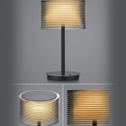 BANKAMP Grand Groove -LED-pöytävalaisin