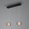 BANKAMP Grand Groove LED-riippuvalaisin, kaksivaloinen versio
