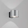 BANKAMP Impulse-LED-seinävalo 1-lamppuinen nikkeli