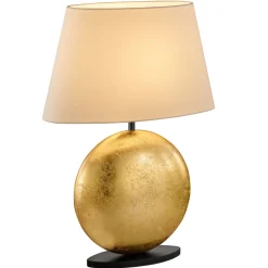 BANKAMP Mali -pöytälamppu kerma/kulta korkeus 51cm