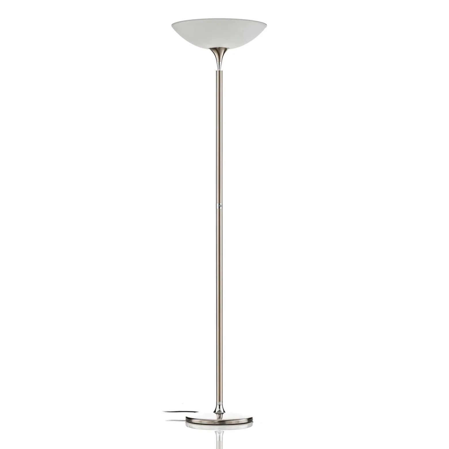 BANKAMP Opera LED-lattiavalaisin nikkeli