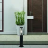 Batton-pollarivalaisin, IP44, musta, korkeus 45 cm, metallia